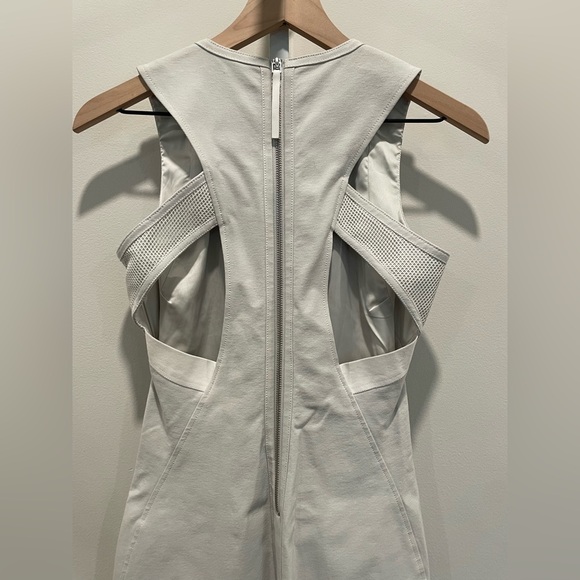 Helmut Lang Prism Compress Twill Sleeveless Dress Size 4 - Picture 9 of 11